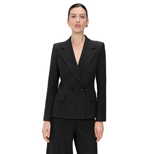 Veronika Maine Houndstooth Check Blazer